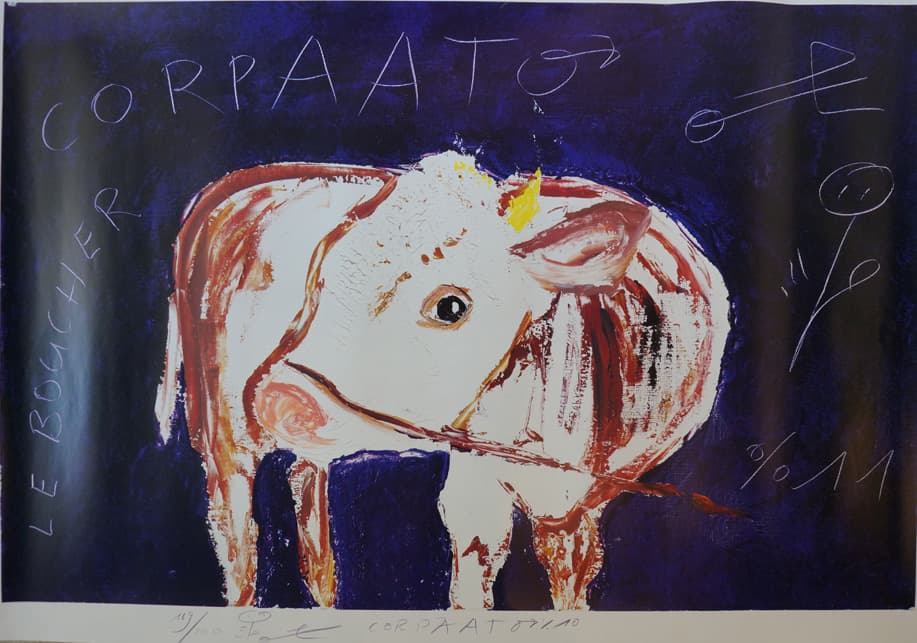Le Boucher Corpatoo, estampe multiple grand format